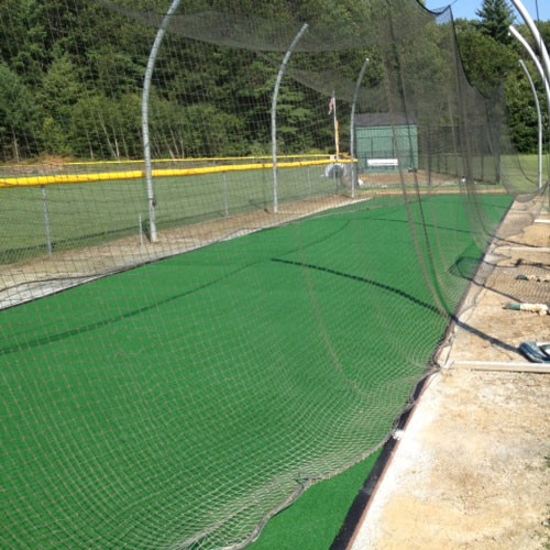 Unpadded Artificial Turf BCT Batting Cage Turf Rolls