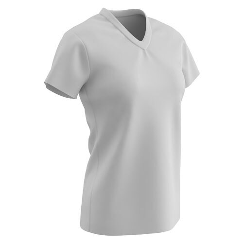 Champro Women's V Neck Short Sleeve Jersey - JUICE