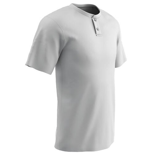 Champro Fitted 2 Button Placket Jersey - JUICE