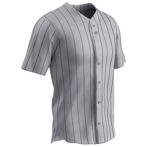 Champro Ace Pro Style Button Front Jersey Pinstripe