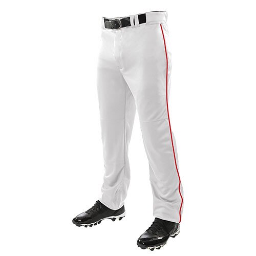 Champro Triple Crown Open Bottom Belted Pant With Piping