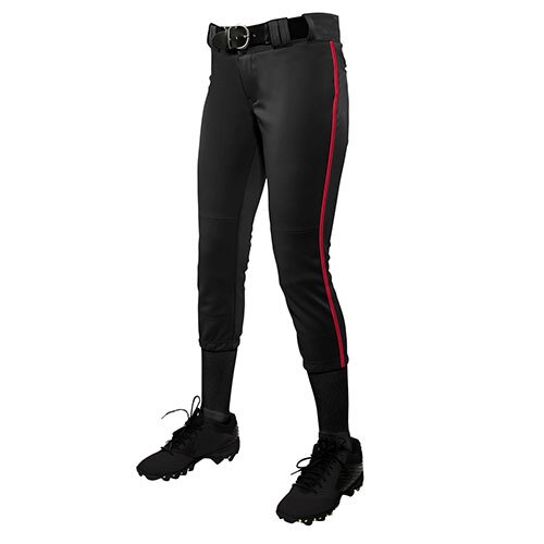 Champro Tournament Low Rise Softball Pant With Piping