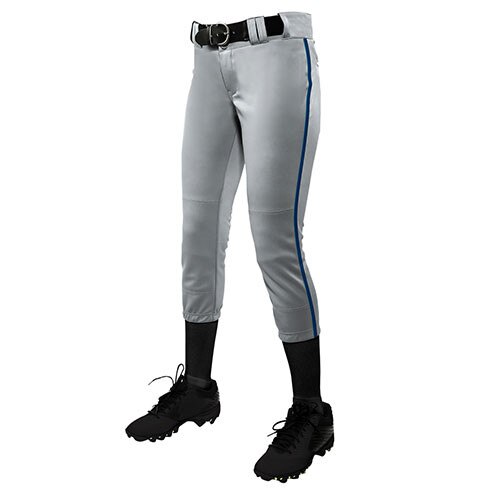 Champro Tournament Low Rise Softball Pant With Piping