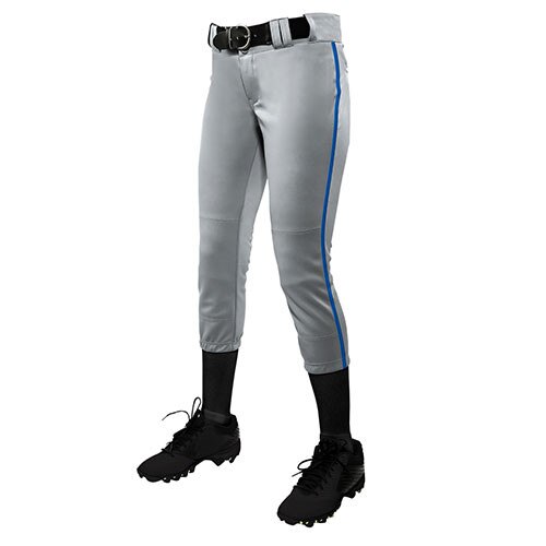 Champro Tournament Low Rise Softball Pant With Piping