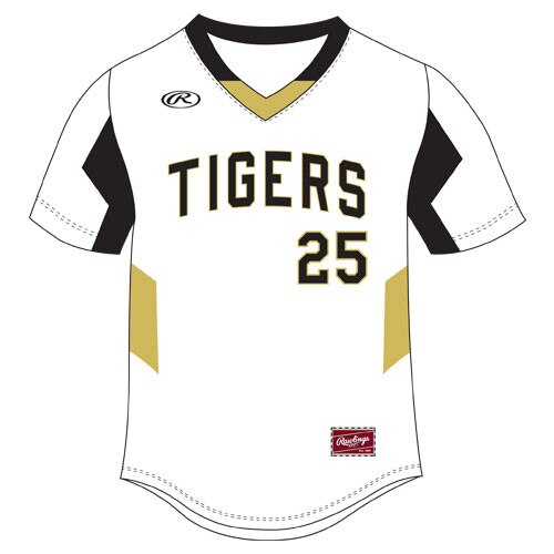 Rawlings MBVN V-Neck Pullover Jersey
