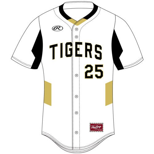Rawlings MBFB Full Button Front Jersey