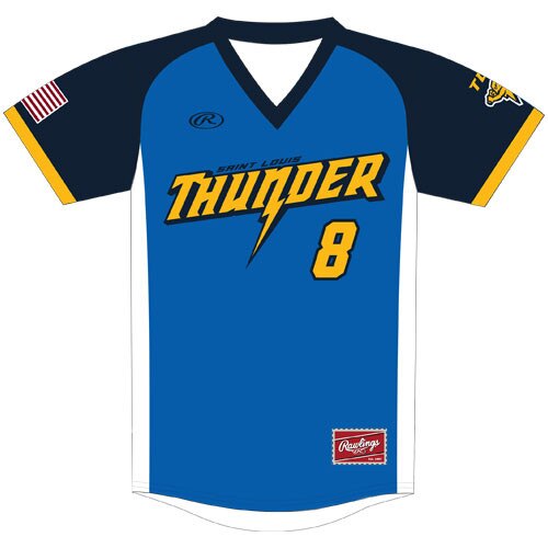 Rawlings HRDJ V-Neck Jersey
