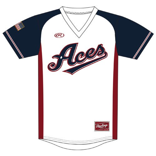 Rawlings HRDJ V-Neck Jersey