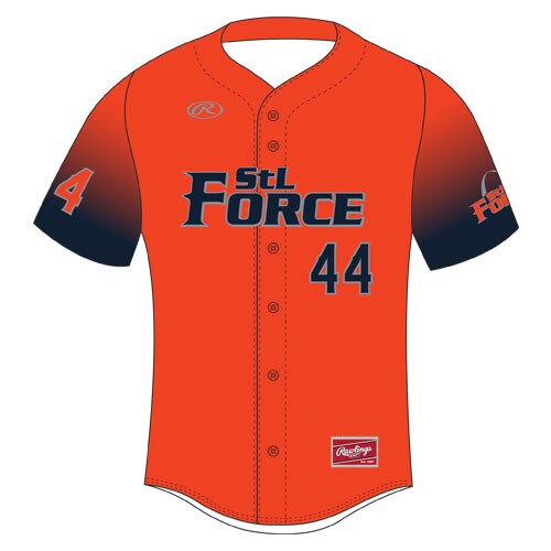 Rawlings HRDFB Full Button Front Jersey