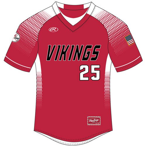 Rawlings ARZVN V-Neck Pullover Jersey