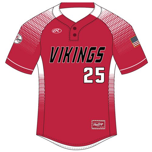 Rawlings ARZ2B 2-Button Pullover Jersey
