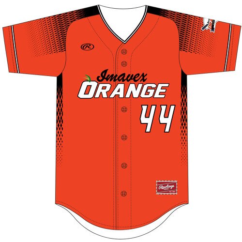 Rawlings ARZJ Full Button Front Jersey