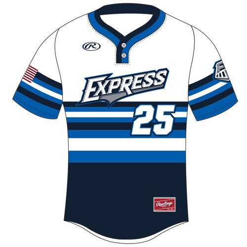 Rawlings HOUS2B 2-Button Pullover Jersey