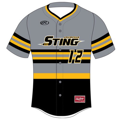 Rawlings HOUSFB Full Button Front Jersey