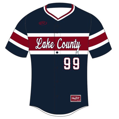 Rawlings CHIFB Full Button Front Jersey