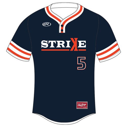 Rawlings ROAK2B 2-Button Pullover Jersey