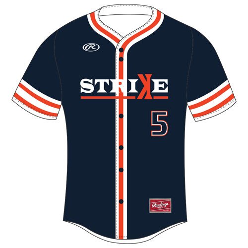 Rawlings ROAKFB Full Button Front Jersey