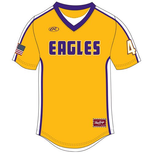 Rawlings NYMJ V-Neck Jersey