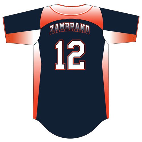 Rawlings KLBPJVF Full Button Front Jersey