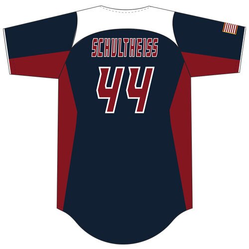 Rawlings KLBPJVF Full Button Front Jersey