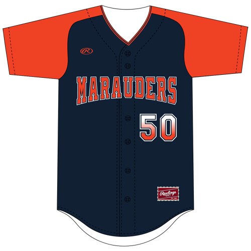 Rawlings CSSFVF Full Button Jersey