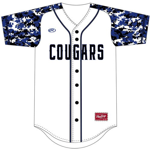 Rawlings CSSFVF Full Button Jersey