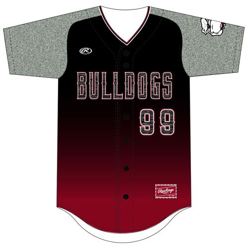 Rawlings CSSFVF Full Button Jersey