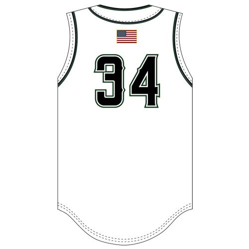 Rawlings BBSSVF Sleeveless Full Button Front Jersey