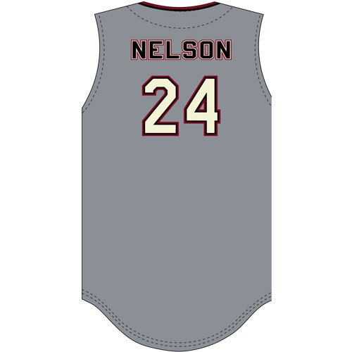 Rawlings BBSSVF Sleeveless Full Button Front Jersey