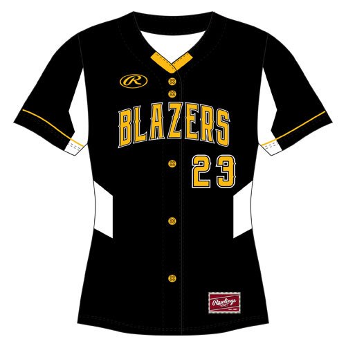 Rawlings WMBFB Full-Button Front Jersey