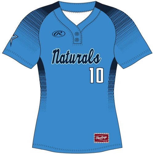 Rawlings WARZ2B 2-Button Pullover Jersey