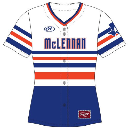 Rawlings WHOUSFB Full Button Front Jersey