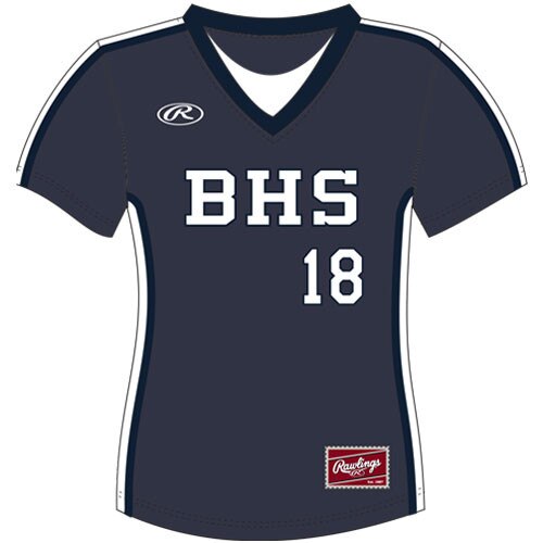 Rawlings WNYMJ V-Neck Jersey