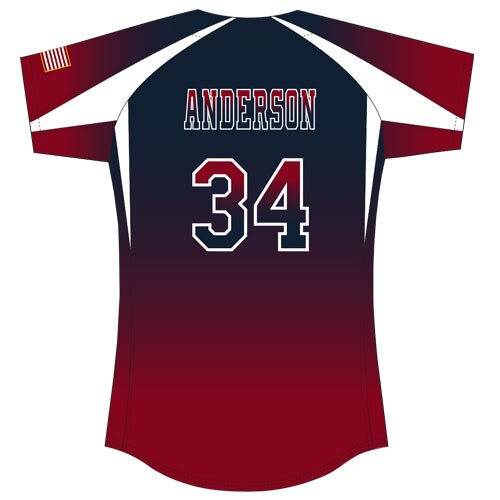 Rawlings CWJIVF Full Button Jersey