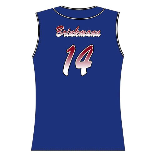 Rawlings FXCFJSLVF Sleeveless Full Button Front Jersey
