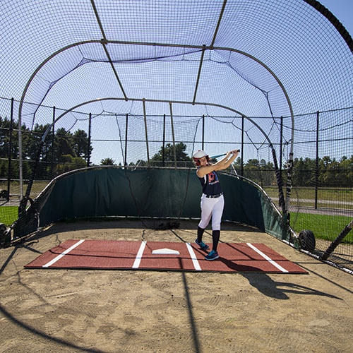 Clay Softball Batting Mat Pro from On Deck Sports
