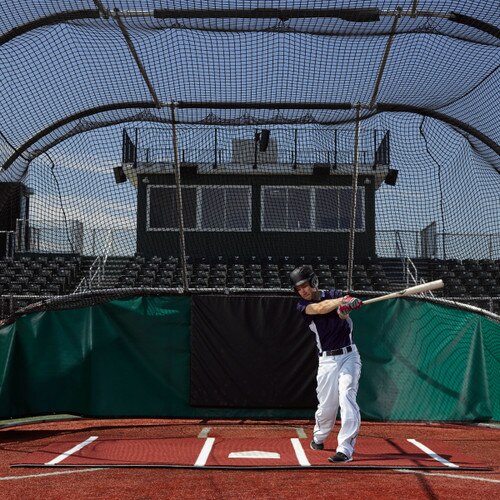 Clay Softball Batting Mat Pro for Indoor & Outdoor Use