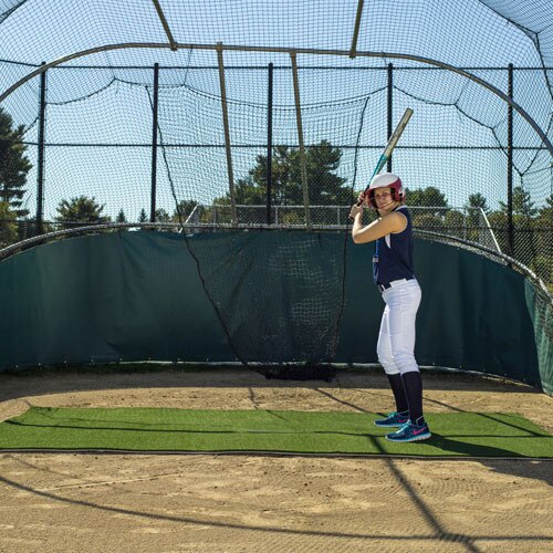 Plain Green Softball Batting Mat Pro