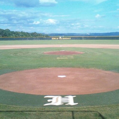 Artificial Turf 5' Home Plate Halo for Baseball & Softball Fields