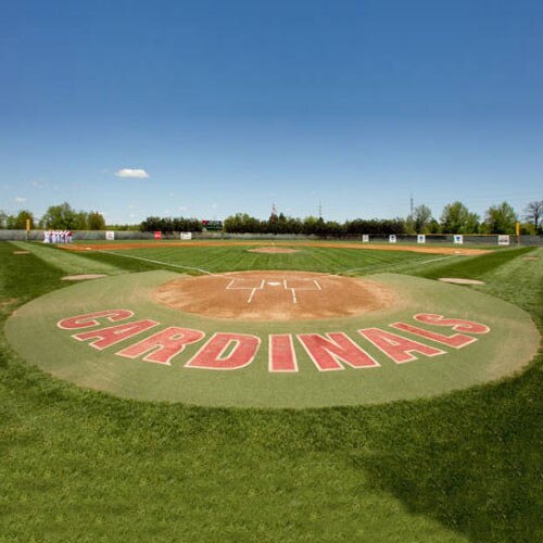 10' Home Plate Halo with Shock Pad from On Deck Sports