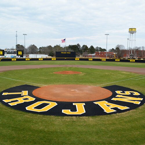 10' Artificial Turf Home Plate Halo with Shock Pad from On Deck Sports