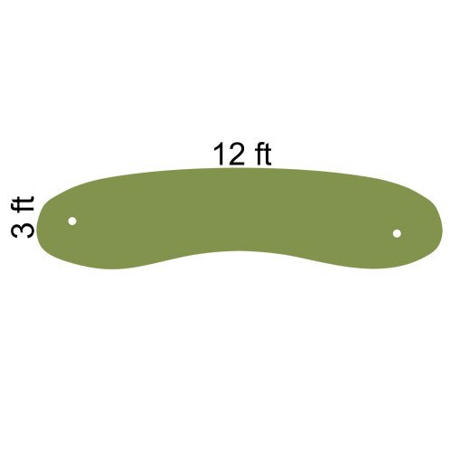 Indoor Putting Green Surface - No Fringe