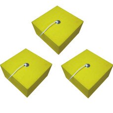 Set of Three Plugs For In-Ground Mounts for Baseball & Softball Bases