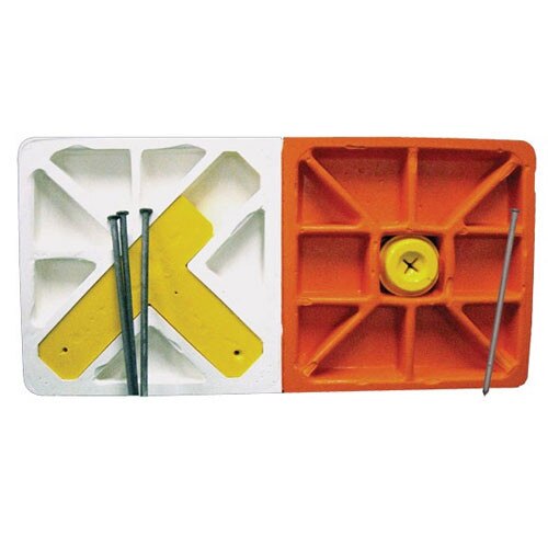 Soft Touch Spike Down Double First Base Youth Set for Softball Fields