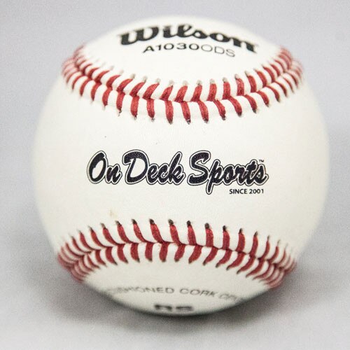 Wilson A1030B Raised Seam Baseballs Gameplay Balls On Deck Sports
