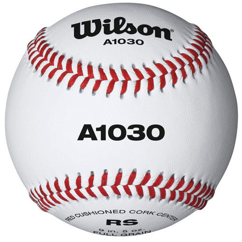 Wilson A1030B Raised Seam High School Practice Baseballs