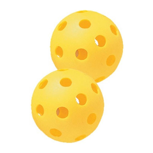 Yellow Plastic Softballs from On Deck Sports
