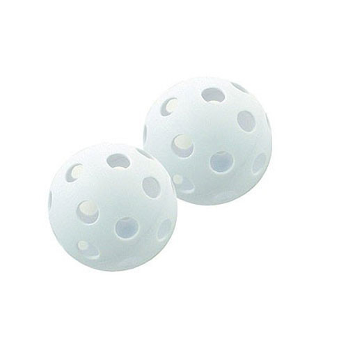 White Plastic Whiffle Softballs from On Deck Sports