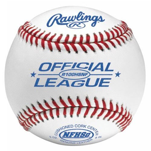 One Dozen Rawlings R100HSNF Raised Seam High School Baseballs from On Deck Sports