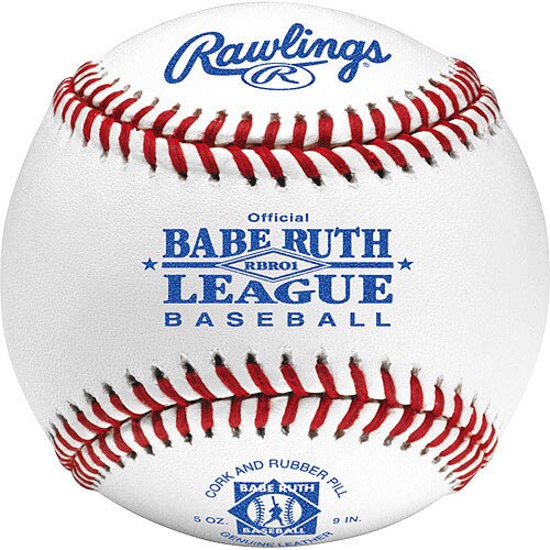 Rawlings RBR01 Raised Seam Baseballs for Babe Ruth League from On Deck Sports